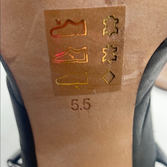 Madewell Women's Black Cindy Sandals, size 5.5 - Picture 7 of 7